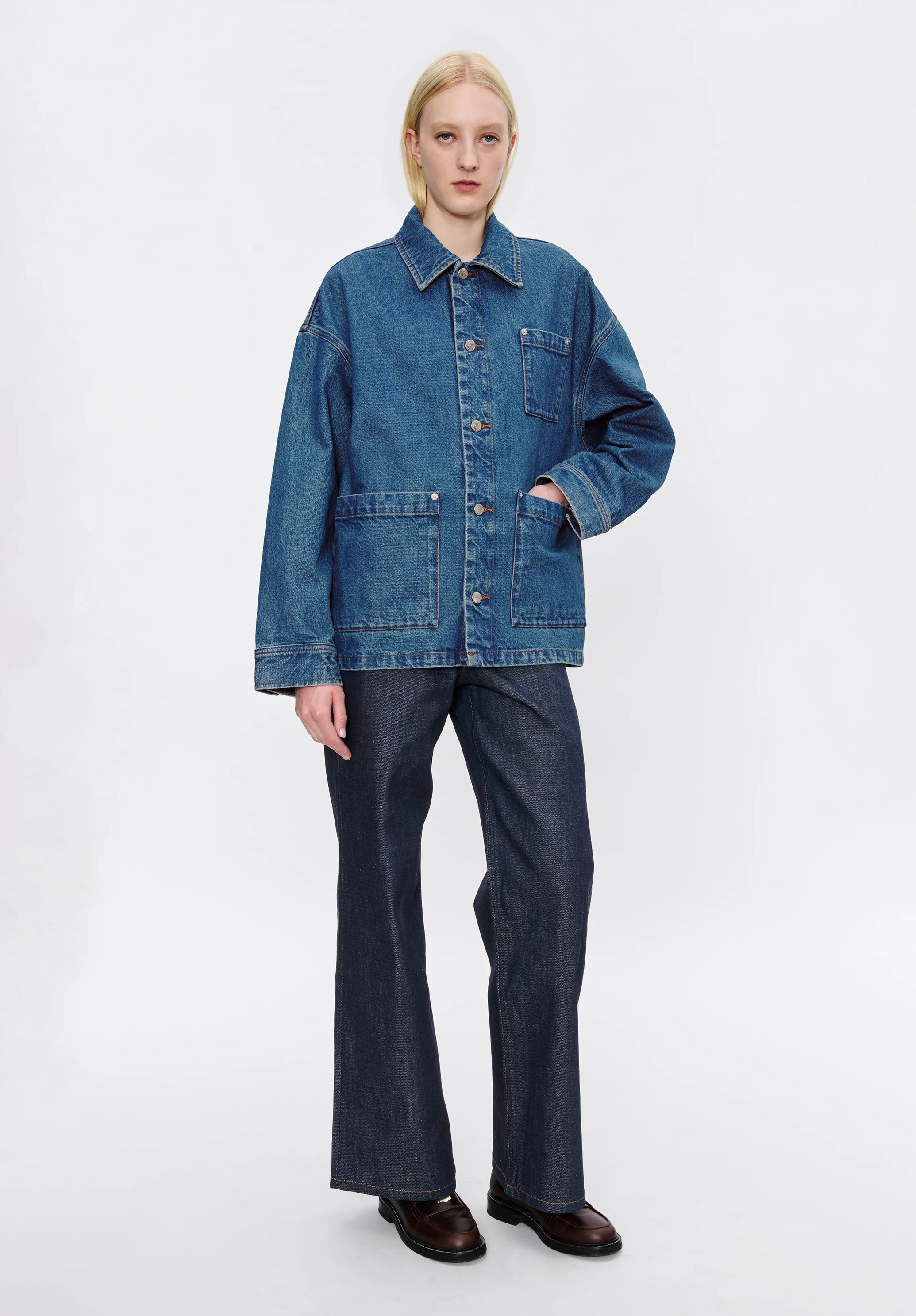 A.P.C. x Marc Jacobs. The Denim Unisex Jacket - Image 8