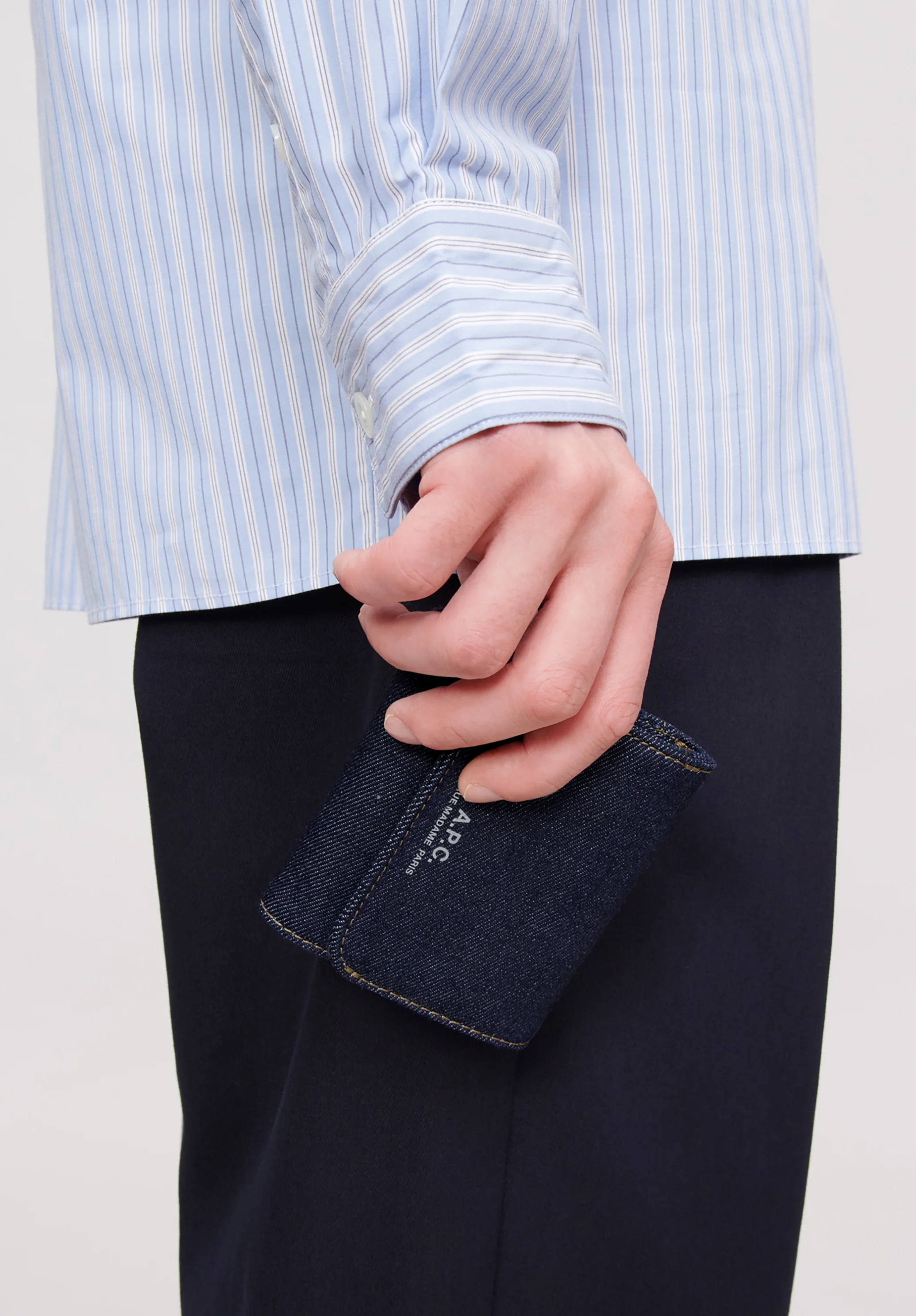Denim Standard trifold wallet - Image 7