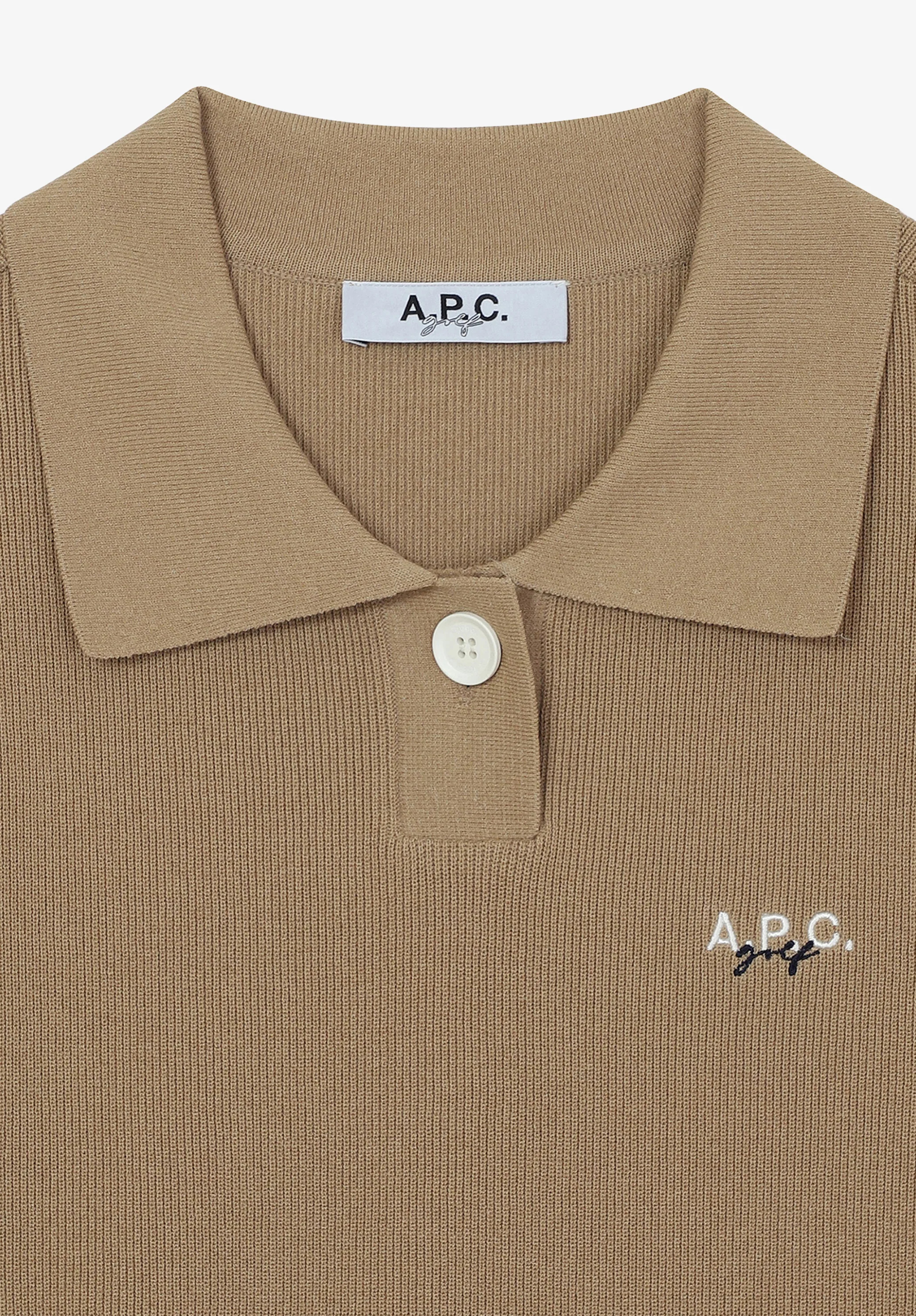 Polo with contrast collar - Image 5